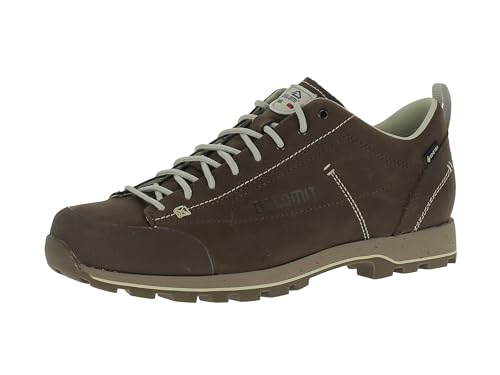 Dolomite Cinquantaquattro Low FG Evo GTX wasserdichte Freizeitschuhe Herren mit Vibramsohle und Nubukleder Obermaterial | Outdoorschuhe | Halbschuhe | Herrenschuhe Dark Brown UK 7 von Dolomite