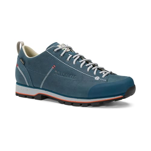 Dolomite Cinquantaquattro Low FG Evo GTX wasserdichte Freizeitschuhe Herren mit Vibramsohle und Nubukleder Obermaterial | Outdoorschuhe | Halbschuhe | Legion Blue EU 47 von Dolomite