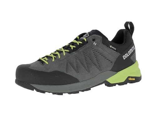 Dolomite Crodarossa Leather GTX Ms Zustiegsschuhe Silver Green/Lime Green UK 11,5 - EU 46,5 von Dolomite