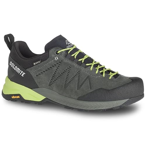 Dolomite Crodarossa Leather GTX Ms Zustiegsschuhe Silver Green/Lime Green UK 9,5 - EU 44 von Dolomite