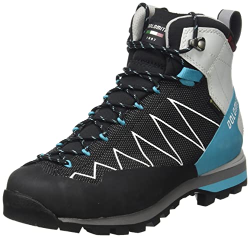 Dolomite Damen Bota Ws Crodarossa Pro GTX 2.0 Leichtathletik-Schuh, Schwarz/Blau (Black Capri Blue), 40 2/3 EU von Dolomite