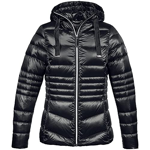 Dolomite Damen Chaqueta Con Capucha WS CORVARA Satin Baby Jacke, Black, L von Dolomite