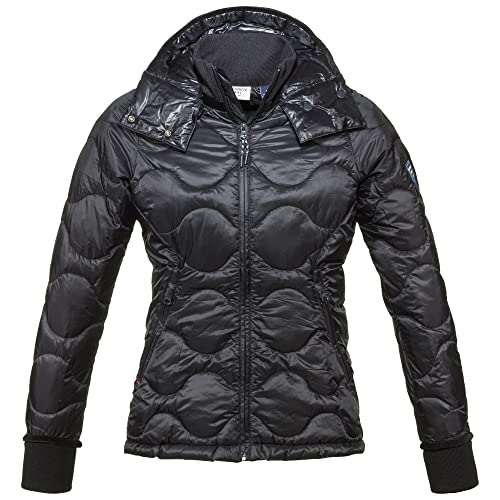 Dolomite Damen Chaqueta WS CORVARA Retro Light Baby Jacke, Black, XL von Dolomite