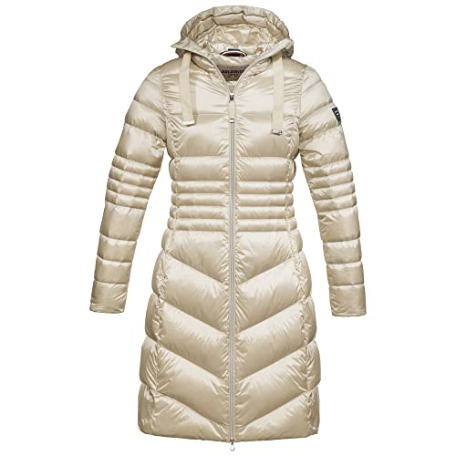 Dolomite Damen Corvara Satin Parka, Willow White, S von Dolomite