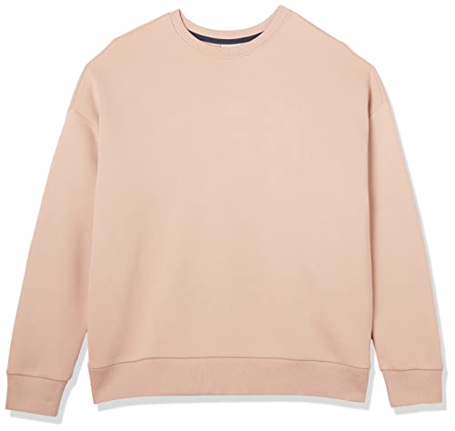 Dolomite Damen Crew Logo Sweatshirt, Blast Beige, XL von Dolomite