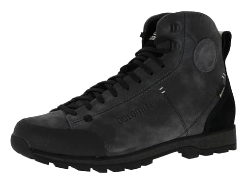 Dolomite Freizeitschuhe Cinquantaquattro High Dust GTX wasserdichte und stabile Herren Winterschuhe mit nachhaltigem Wildleder Obermaterial Gunmetal Grey EU 42 von Dolomite