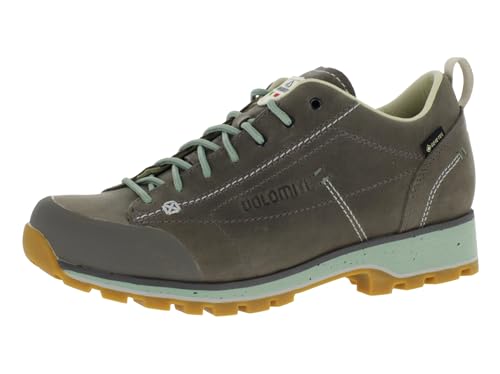 Dolomite Freizeitschuhe Cinquantaquattro Low FG Evo GTX Ws wasserdichte und stabile Damen Outdoorschuhe mit Nubukleder Obermaterial Gunmetal Grey EU 40 von Dolomite