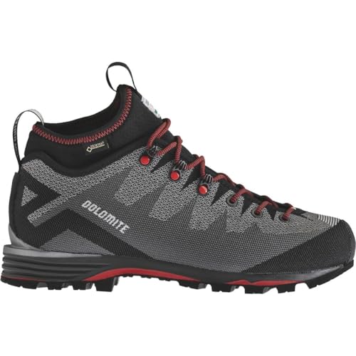 Dolomite Herren Bota Veloce GTX Stiefel, Pewter Grey/Fiery Red, 46.5 EU von Dolomite