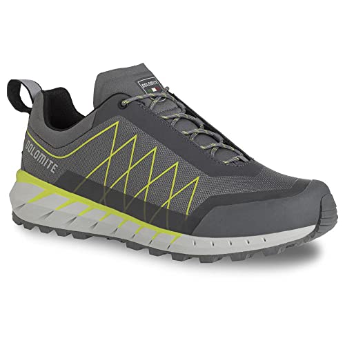 Dolomite Herren Croda Nera Sneaker Schuhe, Gunmetal Grey Lime Green, 42 EU von Dolomite