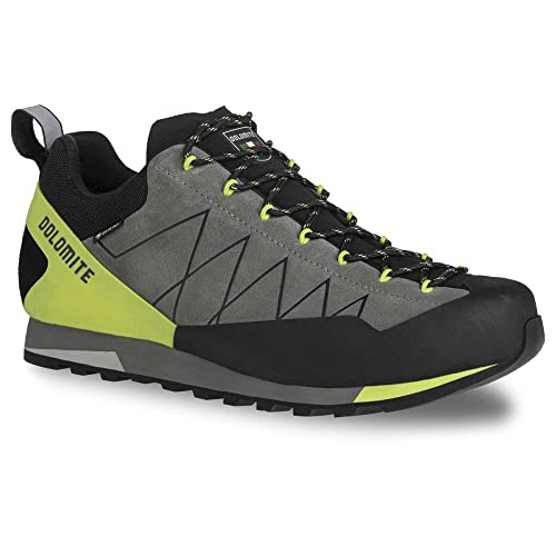 Dolomite Herren Crodarossa Low GTX Schuhe, Silver Green Lime Green, 39.5 EU von Dolomite