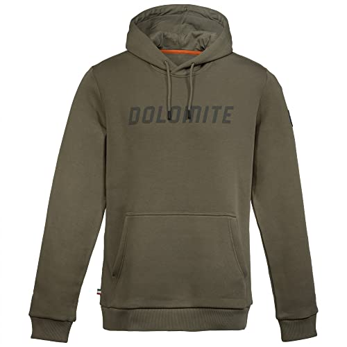 Dolomite Herren Logo Sweatshirt, Backwoods Green, L von Dolomite