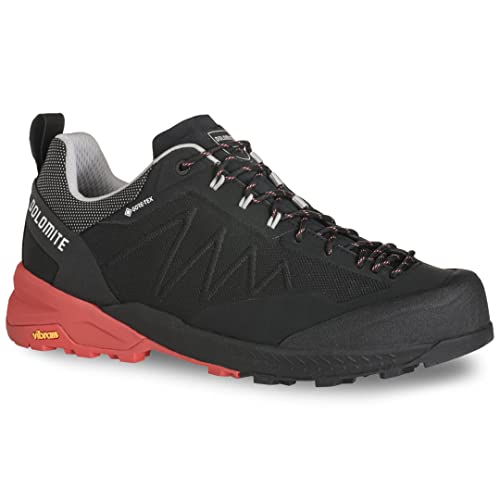 Dolomite Herren Ms Crodarossa Tech GTX Schuhe, schwarz/rot (Black Fiery Red), 45 2/3 EU von Dolomite