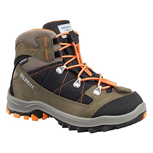 Dolomite Jungen Bota Davos Kid Wp Bootsschuh, Braune Rinde/Schwarz, 30 EU von Dolomite