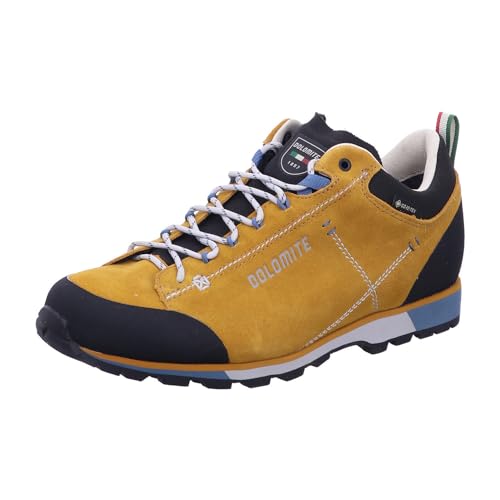 Dolomite M 54 Hike Low Evo GTX Gelb - Gore-Tex Wasserdichter funktioneller Herren Gore-Tex Wanderschuh, Größe EU 42 - von Dolomite