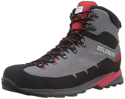 Dolomite Unisex BOTA Steinbock WT GTX 2.0 Bergstiefel, Zinngrau, Feuerrot, 40 2/3 EU von Dolomite