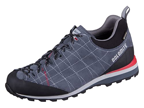 Dolomite Unisex Diagonal GTX Schuhe, Storm Grey Fiery Red, 41.5 EU von Dolomite
