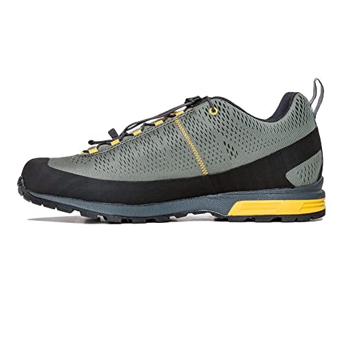 Dolomite Unisex Zapato Diagonal Air Schuhe, Silver Green/Sulphur Yellow, 44.5 EU von Dolomite