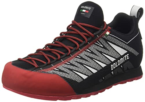 Dolomite Unisex Velocissima GTX Leichtathletik-Schuh, Zinngrau, Feuerrot, 38 2/3 EU von Dolomite