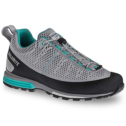 Dolomite Unisex Zapato Ws Diagonal Air Schuhe, Aluminium Grey/Aqua Green, 38 2/3 EU von Dolomite