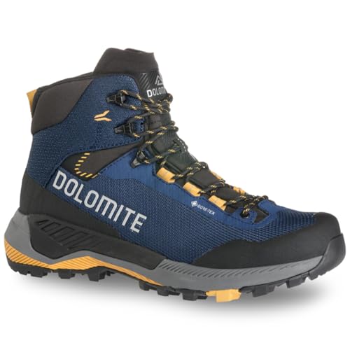 Dolomite Vernale High GTX Herren Wanderstiefel, Nachtblau Schnurrbart Gelb, 43 1/3 EU von Dolomite