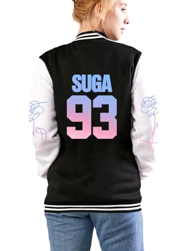 Dolpind Kpop Jimin Jungkook V Suga Baseball Jacke Love Yourself Jin Rap Jhope Jacke Mantel von Dolpind