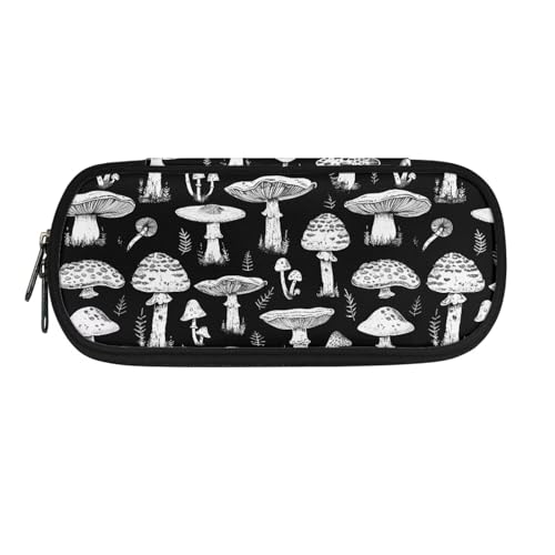 Dolyues Federmäppchen, Büro-Federmäppchen, ästhetisches Federmäppchen, Schreibwaren-Organizer, multifunktionales Federmäppchen, mushroom, Taschen-Organizer von Dolyues