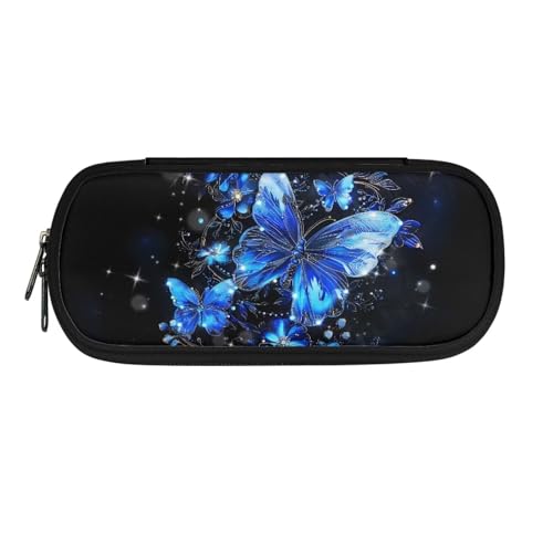 Dolyues Federmäppchen, Büro-Federmäppchen, ästhetisches Federmäppchen, Schreibwaren-Organizer, multifunktionales Federmäppchen, schmetterling, Taschen-Organizer Dolyues Federmäppchen, Büro-Federmäppchen, ästhetisches Federmäppchen, Schreibwaren-Organizer, multifunktionales Federmäppchen, schmetterling, Taschen-Organizer von Dolyues