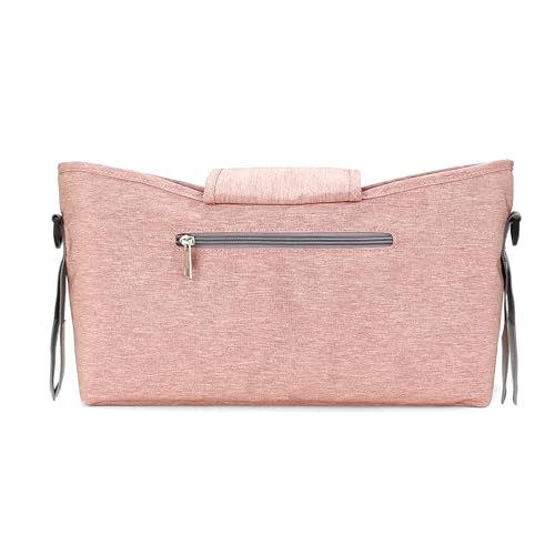 Domasvmd Baby-Wickeltasche, Wickeltasche, Kinderwagentasche für Kinderwagen, Mutterschaftstasche, Rucksack, Taschen, Kinderwagen, Lenker, Organizer, Reisen, Kinderwagen, Spielzeug, Aufbewahrung, rose von Domasvmd