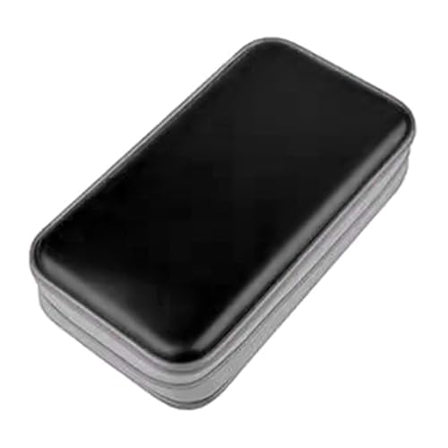 Domasvmd Große CDs Hülle mit 80 Kapazität Disc Storage Case Tragbare Organizer Box CDs Tasche Disc Pack Album Box CDs Sleeve, Schwarz Domasvmd Große CDs Hülle mit 80 Kapazität Disc Storage Case Tragbare Organizer Box CDs Tasche Disc Pack Album Box CDs Sleeve, Schwarz von Domasvmd