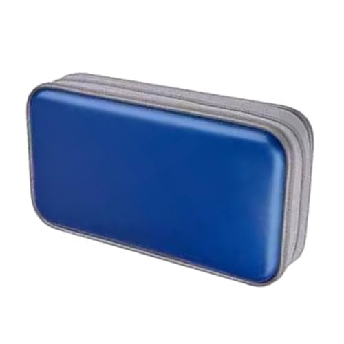 Domasvmd Große CDs Hülle mit 80 Kapazität Disc Storage Case Tragbare Organizer Box CDs Tasche Disc Pack Album Box CDs Sleeve, blau Domasvmd Große CDs Hülle mit 80 Kapazität Disc Storage Case Tragbare Organizer Box CDs Tasche Disc Pack Album Box CDs Sleeve, blau von Domasvmd