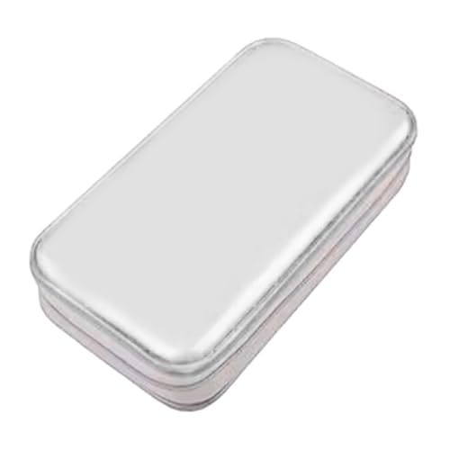 Domasvmd Große CDs Hülle mit 80 Kapazität Disc Storage Case Tragbare Organizer Box CDs Tasche Disc Pack Album Box CDs Sleeve, weiß Domasvmd Große CDs Hülle mit 80 Kapazität Disc Storage Case Tragbare Organizer Box CDs Tasche Disc Pack Album Box CDs Sleeve, weiß von Domasvmd
