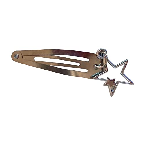 Domasvmd Haarspange in Sternform für Damen und Mädchen, Sternanhänger, Haarspange, Styling-Zubehör, Kopfbedeckung für Kinder, Mini-Stern-Haarspangen von Domasvmd