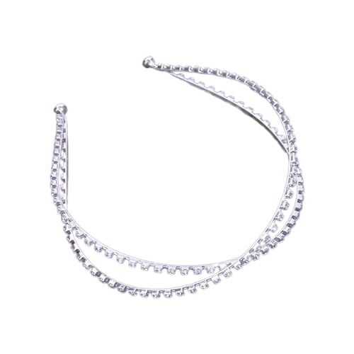 Stilvolles Diamant-Haarband, Zubehör, schönes Wasserdiamant-Stirnband, auffälliger Haarschmuck für Damen, stilvolles Haarband von Domasvmd