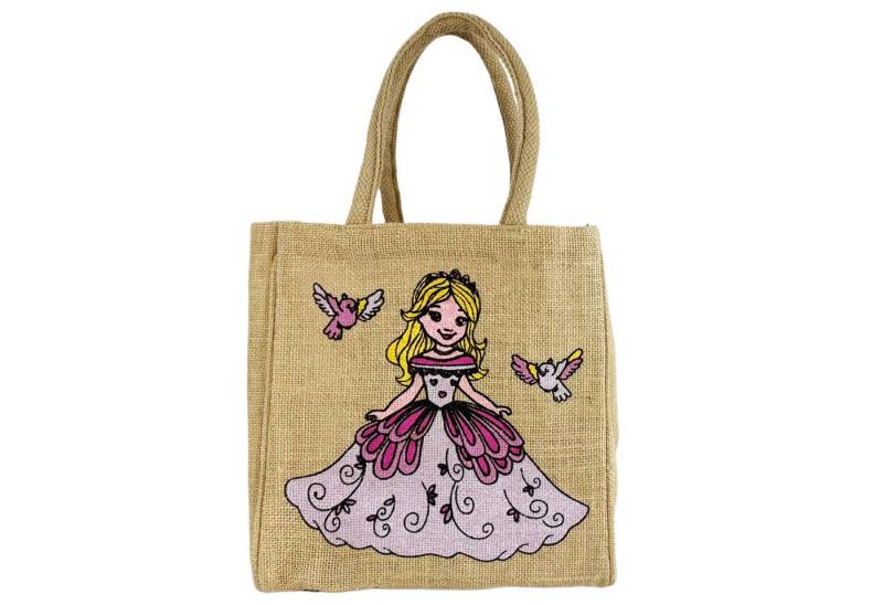 Domelo Handtasche Domelo Kinder Handtasche Mädchen Jute Tasche kleine Schultertasche, Deutsch Designer von Domelo