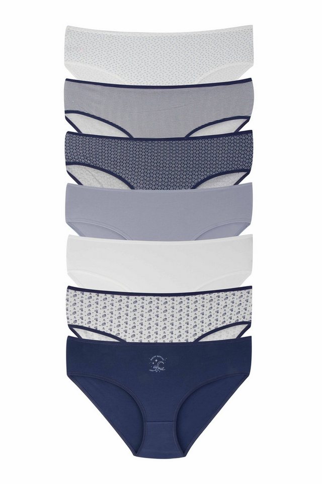 Dominant Bikinislip Damenunterwäsche (Packung, 7-St) aus elastischer Baumwolle bequem atmungsaktiv von Dominant