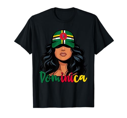 Dominikanische Mädchen Dominica Flagge Stolze Dominikanische Frauen T-Shirt Dominikanische Mädchen Dominica Flagge Stolze Dominikanische Frauen T-Shirt von Dominica for Girls and Women Dominican Outfit