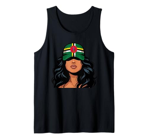 Dominikanische Mädchen Dominica Flagge Stolze Dominikanische Frauen Tank Top Dominikanische Mädchen Dominica Flagge Stolze Dominikanische Frauen Tank Top von Dominica for Girls and Women Dominican Outfit