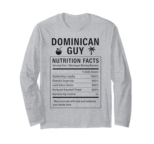 Dominican Guy Stolzer Männer und Jungen Dominikaner Langarmshirt Dominican Guy Stolzer Männer und Jungen Dominikaner Langarmshirt von Dominican Culture Gifts for Dominican Boys Men