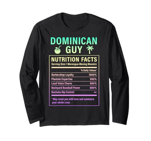Dominican Guy Stolzer Männer und Jungen Dominikaner Langarmshirt Dominican Guy Stolzer Männer und Jungen Dominikaner Langarmshirt von Dominican Culture Gifts for Dominican Boys Men