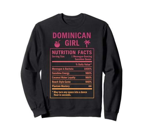 Dominikanisches Mädchen Stolze Frauen mit Dominikanerstolz Sweatshirt von Dominican Culture Gifts for Girls Women