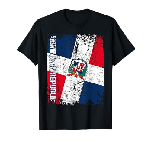 DOMINIKANISCHE REPUBLIK Flagge | Damen Herren Kinder DOM REP T-Shirt von Dominican Republic Family Shop