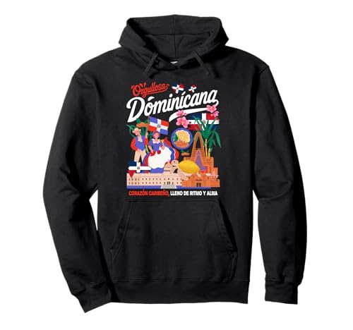 Dominikanische Republik Flagge Kostüm Idee für Frauen Dominicana Pullover Hoodie von Dominican Republic Hispanic Heritage Girls Ideas