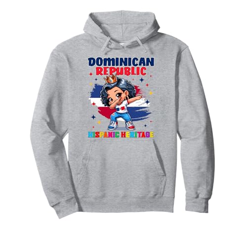Dominikanische Republik Mädchen Hispanic Heritage Celebration Kids Pullover Hoodie Dominikanische Republik Mädchen Hispanic Heritage Celebration Kids Pullover Hoodie von Dominican Republic Queen Latina USA Creationz