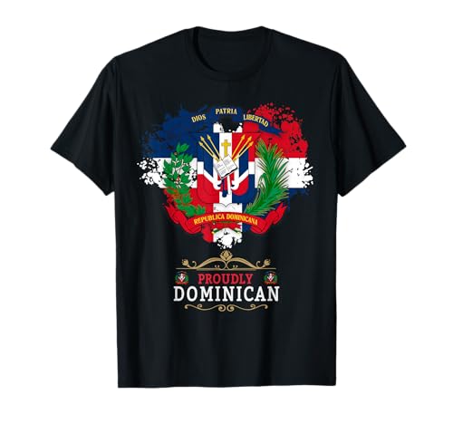 Wappen Republica Dominicana für Kinder & Dominikanische Flagge T-Shirt Wappen Republica Dominicana für Kinder & Dominikanische Flagge T-Shirt von Dominican Republic Souvenirs Outfit Idea For Women