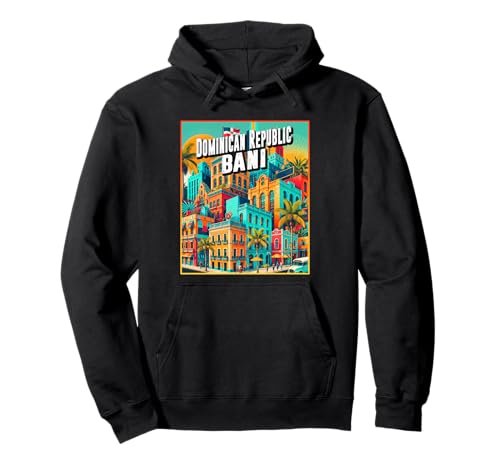 Bani Dominikanische Republik Familienausflug Herren Damen Retro Stadt Pullover Hoodie Bani Dominikanische Republik Familienausflug Herren Damen Retro Stadt Pullover Hoodie von Dominican Republic Vacation Apparel Souvenir Gifts