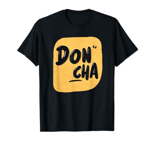 Lebendiges Don Cha Emblem für Jungen und Mädchen T-Shirt Lebendiges Don Cha Emblem für Jungen und Mädchen T-Shirt von Don't Cha Outfit