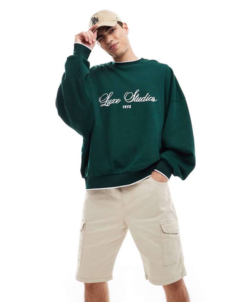 DTT - Stückgefärbte Cargo-Shorts in hellem Steinbeige-Neutral von Don't Think Twice