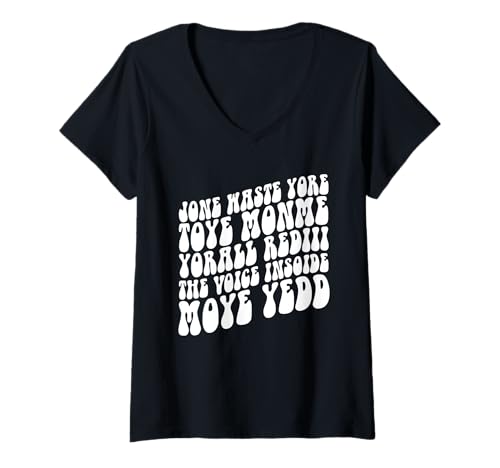 Damen Don't Waste Your Time On Me I Miss You Lyric Zitat Lustig T-Shirt mit V-Ausschnitt Damen Don't Waste Your Time On Me I Miss You Lyric Zitat Lustig T-Shirt mit V-Ausschnitt von Don't Waste Your Time Apparel