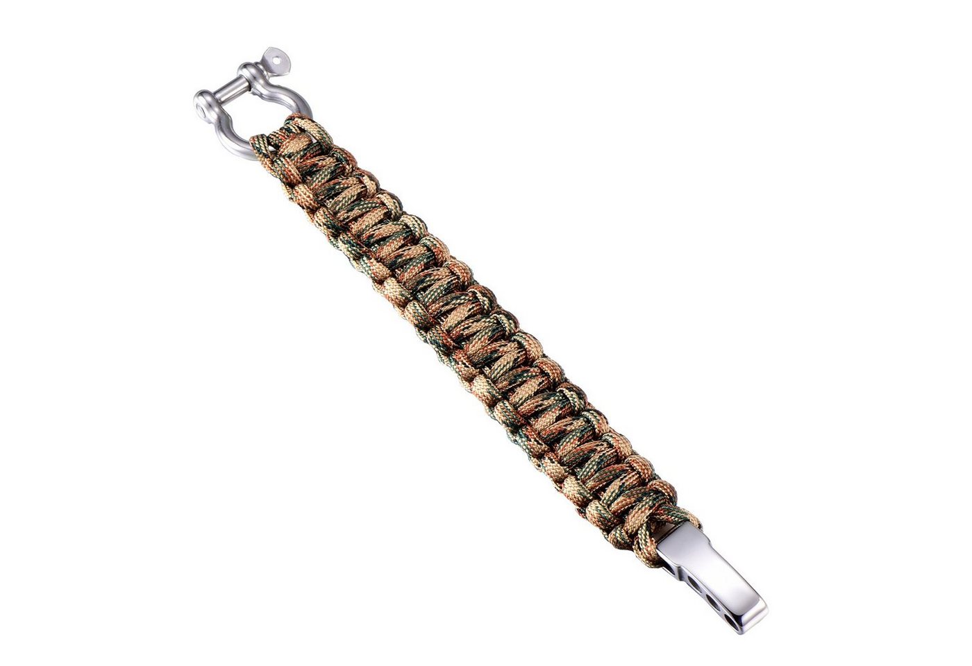 DonDon Armband DonDon Herren Survivalarmband Paracord Outdoor Armband geflochten (Packung, 1-tlg), Herren-Survivalarmband, Paracord, Outdoor-Armband von DonDon