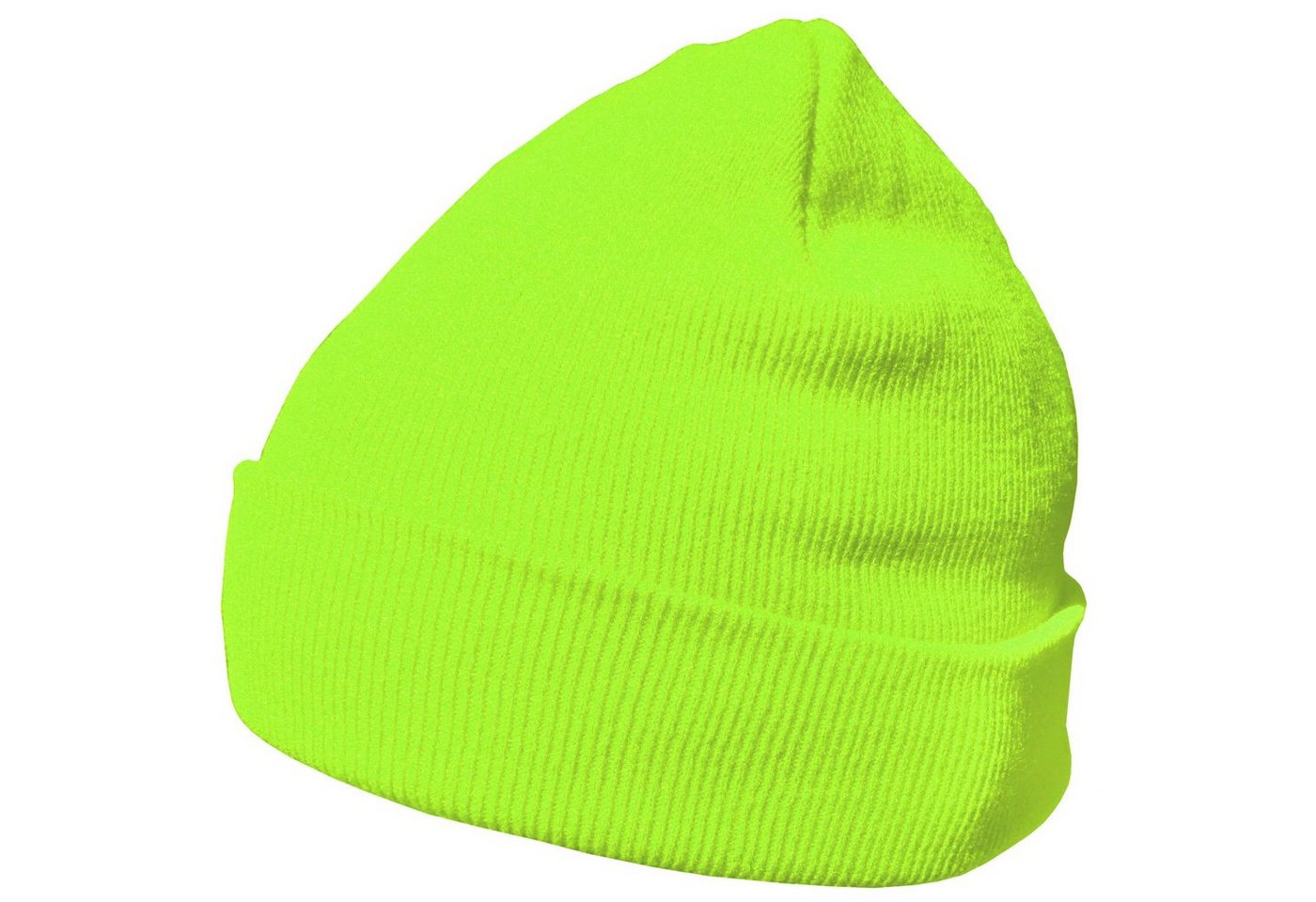 DonDon Beanie Mütze Beanie (Packung, 1-St) Wintermütze, klassisches Design, mit Krempe von DonDon